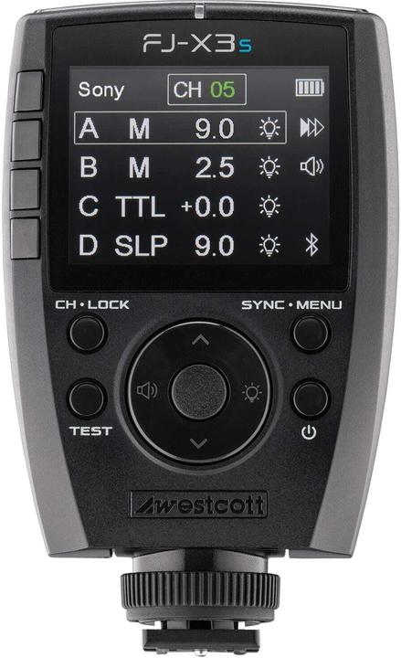 Productafbeelding Westcott FJ X3s draadloze flitser met Sony cameravoet (Bluetooth, Radio)
