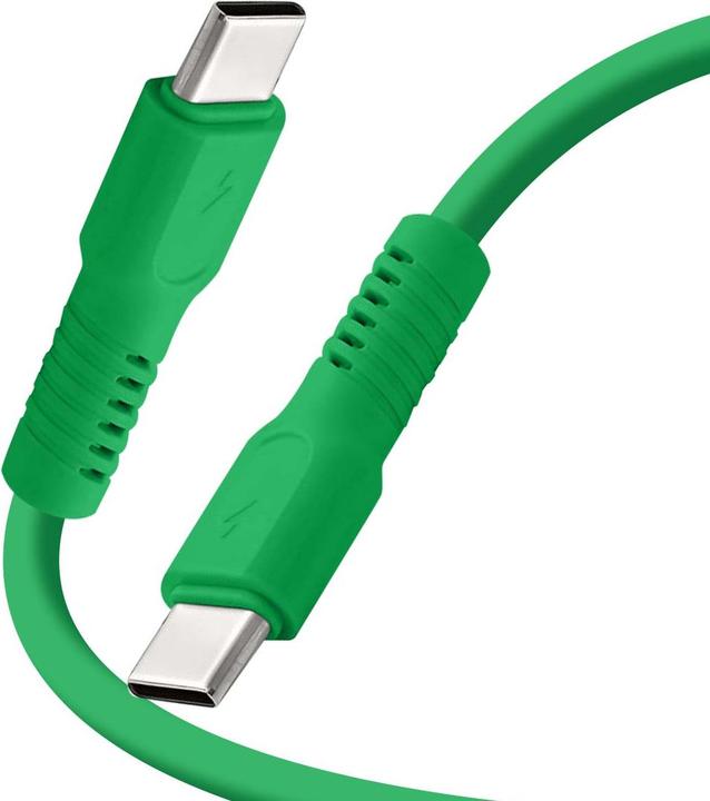 Produktbild Forever COLORUM Kabel USB-C - USB-C 1,8m 3A CK60-CC-04 xGreen (1.80 m, USB 3.2 Gen 1, 60 W)