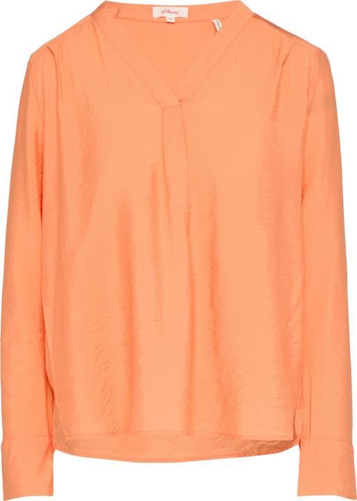 Actual product image S.Oliver Bluse Strukturierte Bluse mit V-Ausschnitt (48)