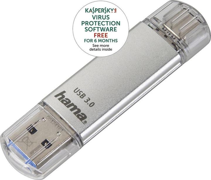 Image du produit Hama C-Laeta (32 Go, USB-A, USB-C)