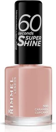 Actual product image Rimmel London 60 Seconds Super Shine (500 Caramel cupcake, Colour paint)