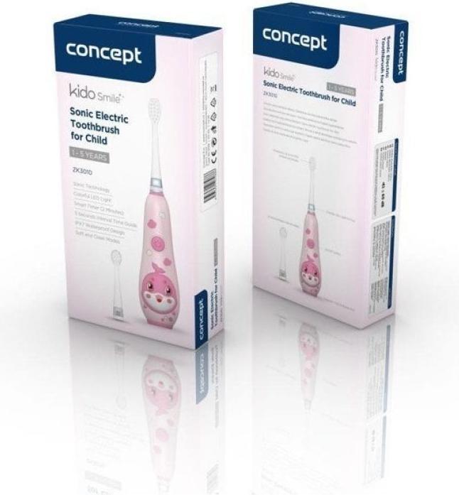 Produktbild Concept Sonic Children's Toothbrush 1-5 Years Pink Zk3010