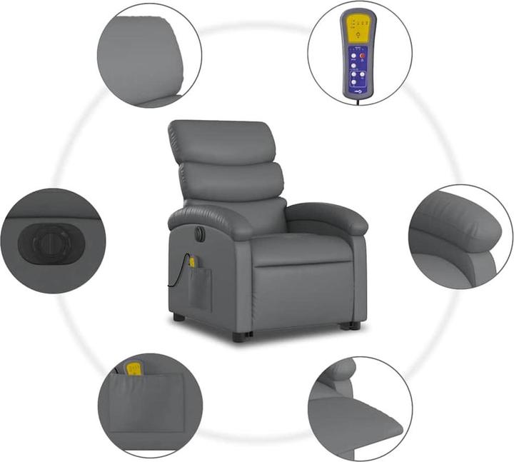 Image du produit vidaXL Massagesessel mit Aufstehhilfe