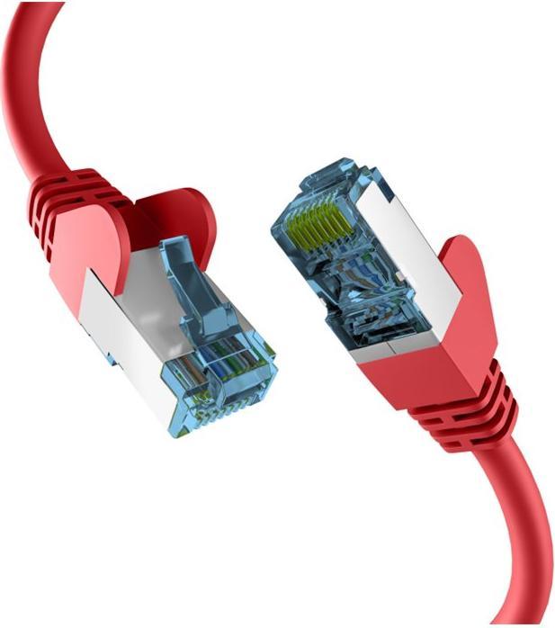 Productafbeelding EFB Elektronik CAT7 ROOD 3M RAW KABEL RJ45 (S/FTP, CAT7, 3 m)