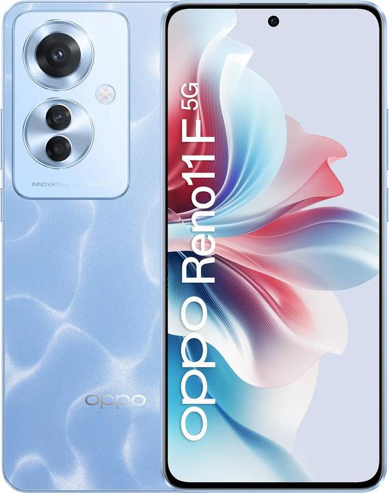 Productafbeelding Wind Tre OPPO Reno 11F 5G (256 GB, Oceaanblauw, 6.70", Dubbele SIM, 5G)