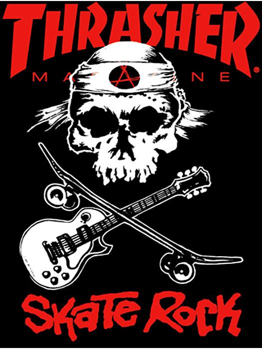 Produktbild Thrasher Skate Rock Skull T-Shirt (S)