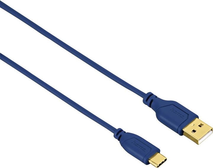 Hama Câble USB-C "Flexi-Slim (0.75 m, USB 2.0)