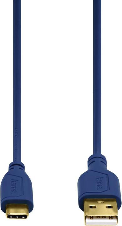Image du produit Hama Câble USB-C "Flexi-Slim (0.75 m, USB 2.0)