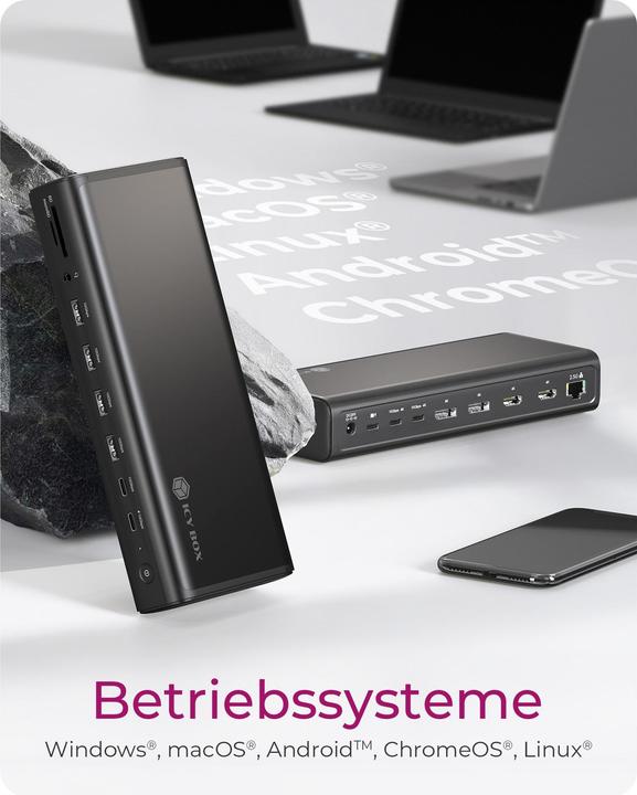 Produktbild Icy Box IB-DK7401-CU31 (USB-C)