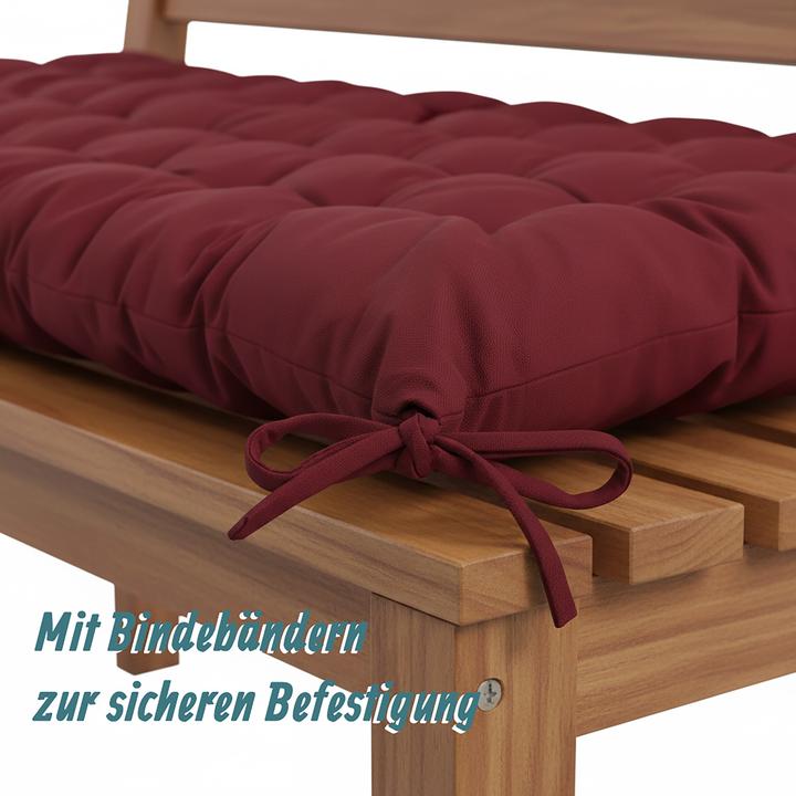 Image du produit Relaxdays coussin de banc