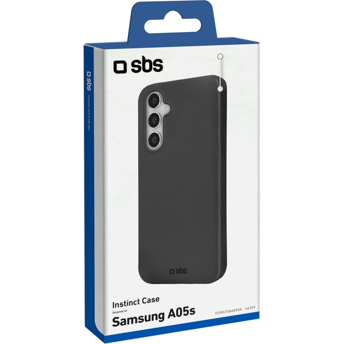 Thumbnail - SBS Instinct Cover für Samsung Galaxy A05s schwarz (Samsung Galaxy A05s), Smartphone Hülle, Schwarz