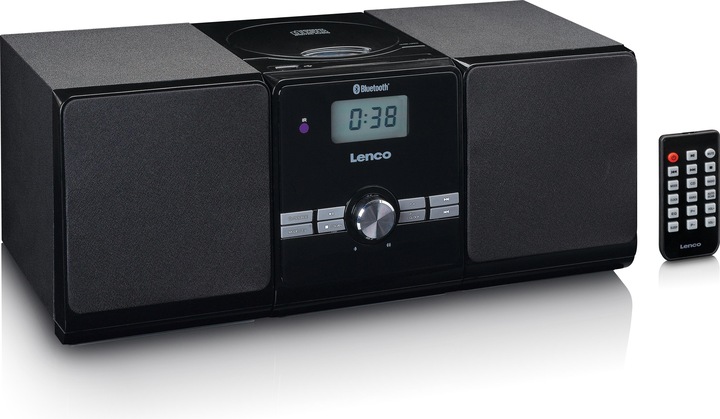 Image du produit Lenco MC-030BK (Bluetooth, Lecteur de CD, 2x 10 W)