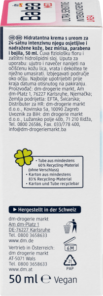Produktbild dm Balea MED Intensivcreme Urea Ultra Sensitive (50 ml, Tagescreme)