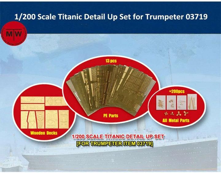 I Love Kit Titanic detail up set (for Trumpeter item 03719)