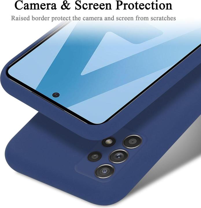 Actual product image Cadorabo TPU Liquid Silicone Case Cover (Samsung Galaxy A52 5G)