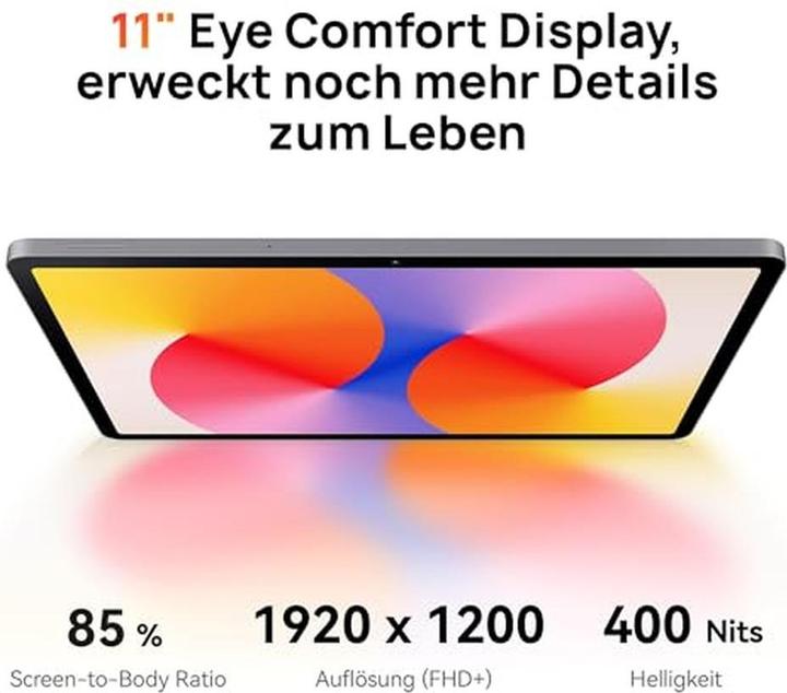 Produktbild Huawei Tablet mit Stift, Eye Comfort Display, langer Akkulaufzeit und Kindermodus (4G, 11", 128 GB, Nebula gray)