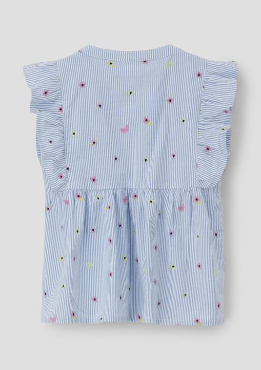 Produktbild s.Oliver Bluse Shirtbluse mit Rundhalsausschnitt (98)