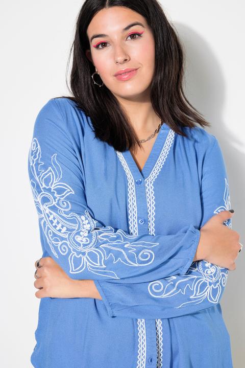 Image du produit Studio Untold Chemisier, coupe Loose Shape, broderies (42, 44)
