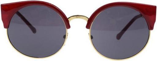 Immagine prodotto Hermex Occhiali da sole Cat Eye Vintage Retro 80s UV400 - Rosso Bordo