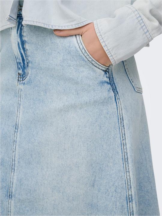 Actual product image Only High waist long skirt denim skirt (XL)