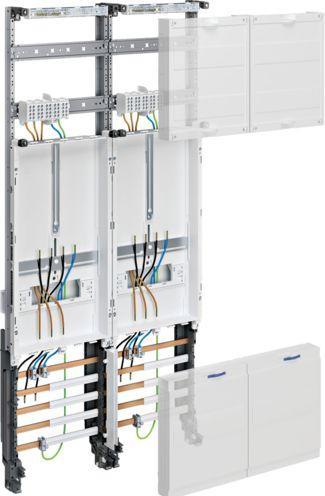 Produktbild Hager Komplettfeld 2ZP univ.Z H1050mm 2-feld Ausf. Mitteldeutschland ZK32P3K