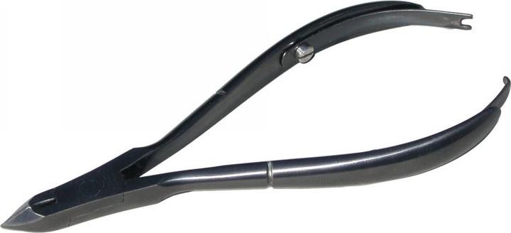 Actual product image Kiehl Cuticle nippers titanium carbonide Professional cuticle nippers titanium black 10cm, cutting edge: