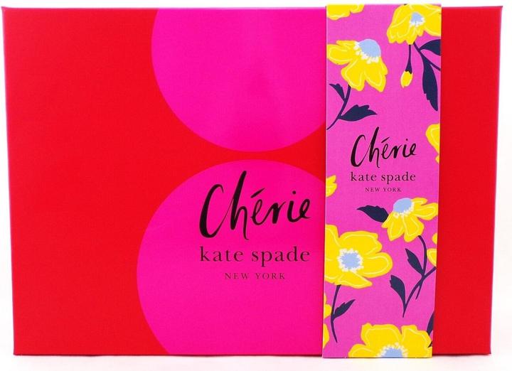 Actual product image Kate Spade Cherie 3 Piece Eau De Parfum Gift Set for Women Spray (Perfume set)