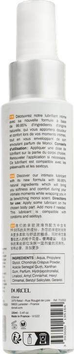 Nährwerte und Zutaten Marc Dorcel Plaisir Tahiti Monoï Natürliches Gleitmittel (100 ml) (100 ml)