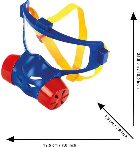 Actual product image Theo Klein Firefighter's protective mask