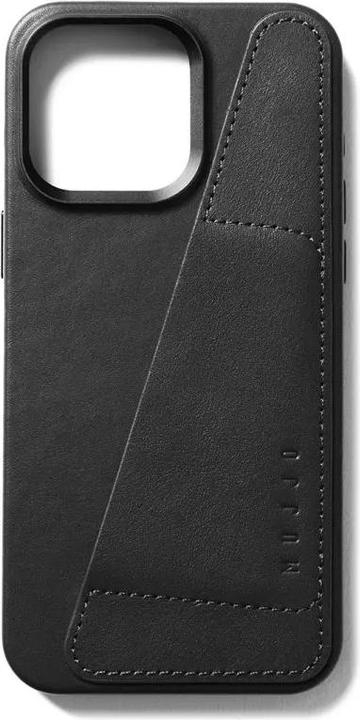 Immagine prodotto Mujjo Portafoglio completo in pelle adatto per iPhone 15 Pro Max - Nero |nero (Apple iPhone 15 Pro Max)
