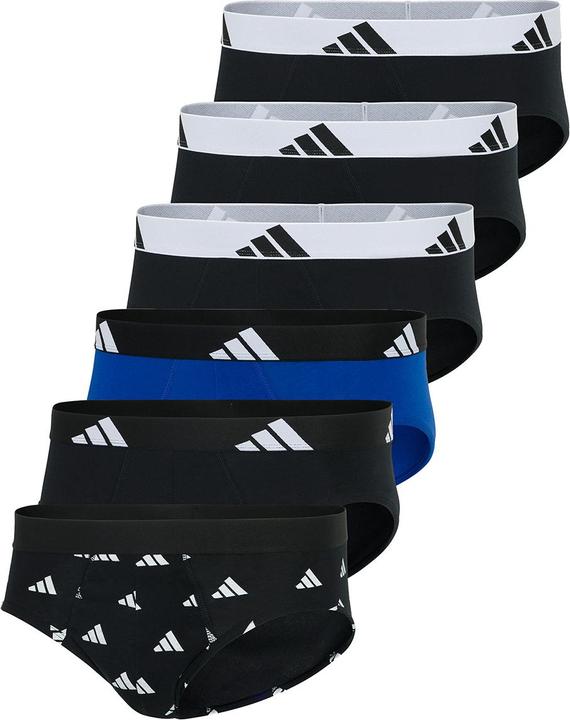 Immagine prodotto adidas Confezione da 6 slip / mutande Active Flex in cotone (L, confezione da 6)
