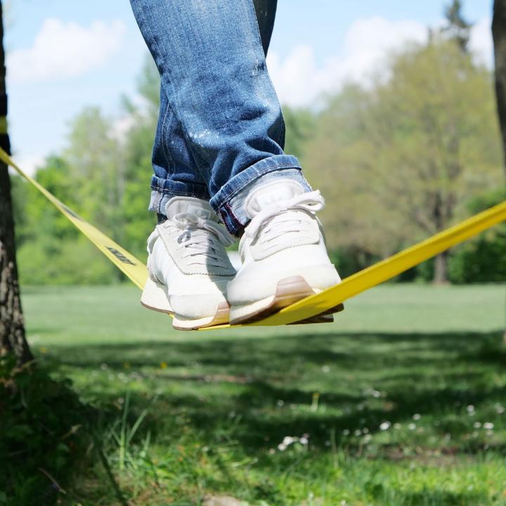 Productafbeelding Schildkröt Slackline met leerlijn