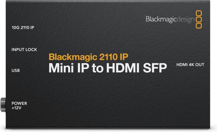 Image du produit Blackmagic 2110 IP Mini IP vers HDMI SFP