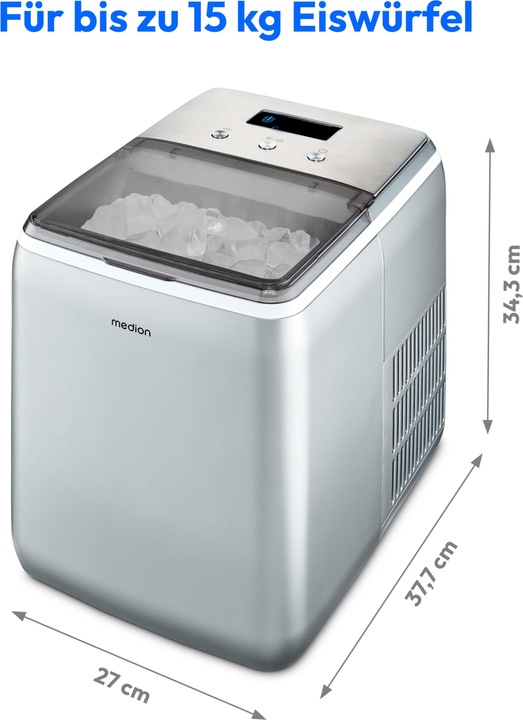 Image du produit Medion Machine à glaçons Life MD 11950 15 kg/24h