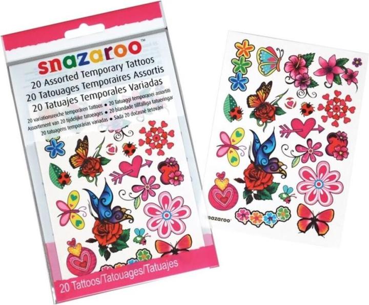 Produktbild Snazaroo Zubehör Tattoos Fantasie, 20 Stück