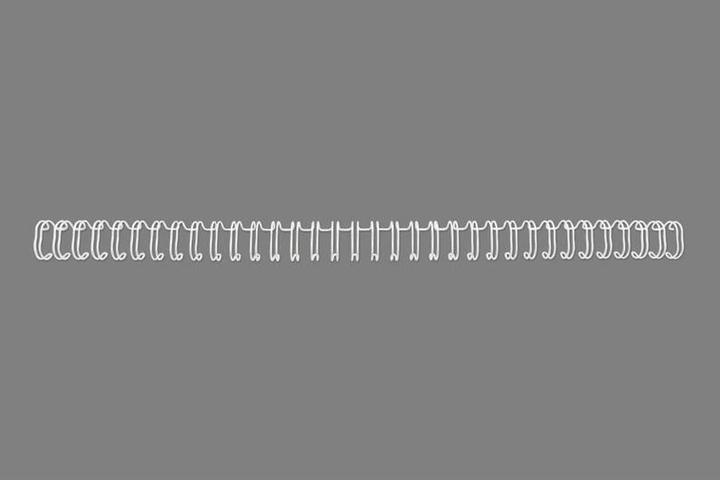 GBC Wire binding spine 3:1 pitch