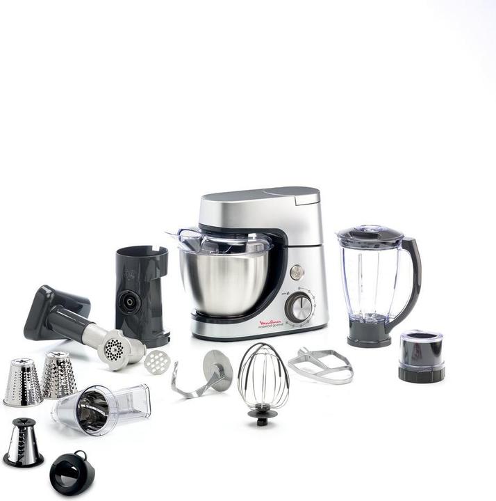 Immagine prodotto Moulinex Masterchef Gourmet Stand Mixer 4,6l silver (1100 W)