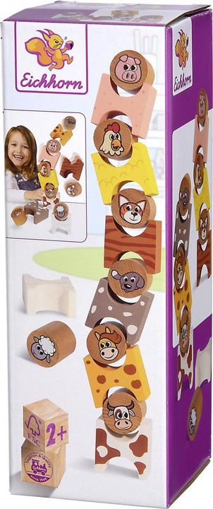 Actual product image Eichhorn Stacking game farm