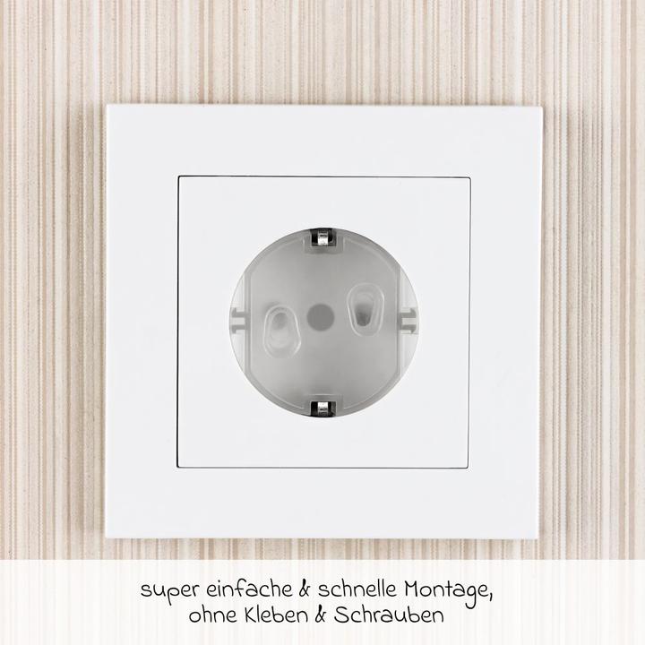 Actual product image Reer Kindersicherungen Steckdosenkappe 20er Pack einfache Montage