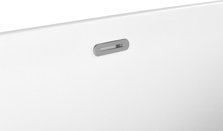 Actual product image Beliani Bath tub free-standing white oval 170 x 75 cm LONDRINA (170 l, 170 cm, 75 cm)