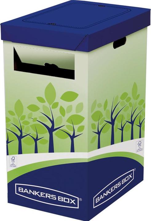Produktbild Fellowes BANKERS BOX Recycling-Beh„lter, groá, grn/blau (69 l)
