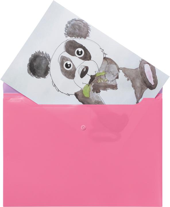 Image du produit Kolma Porte-documents Doppia A4 rose/violet (A4, 1x)