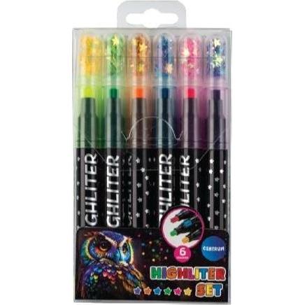 Teka, Evidenziatori, Textmarker Sterne 6 Farben