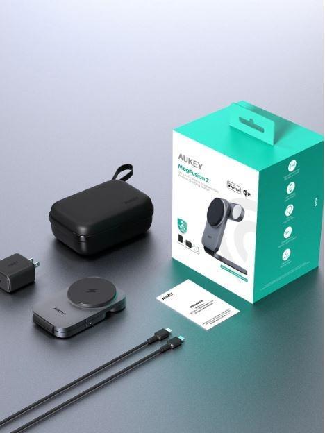Actual product image Aukey Magfusion Z 3 in1 (15 W)