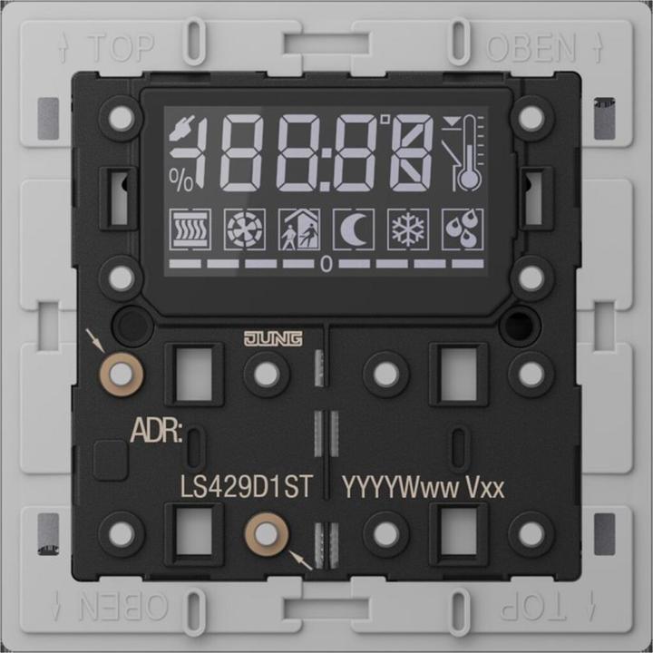 Actual product image JUNG KNX room controller module