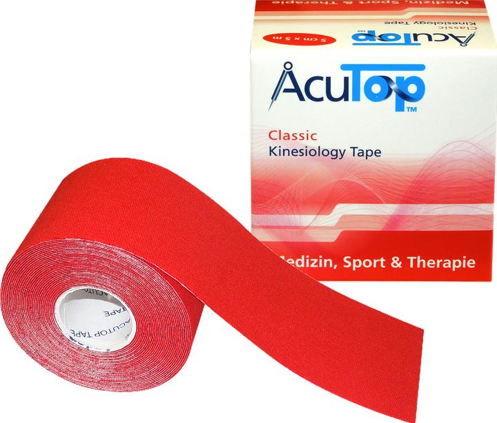 Image du produit AcuTop Classic Tape 5 cm x 5 m rouge (5 m)