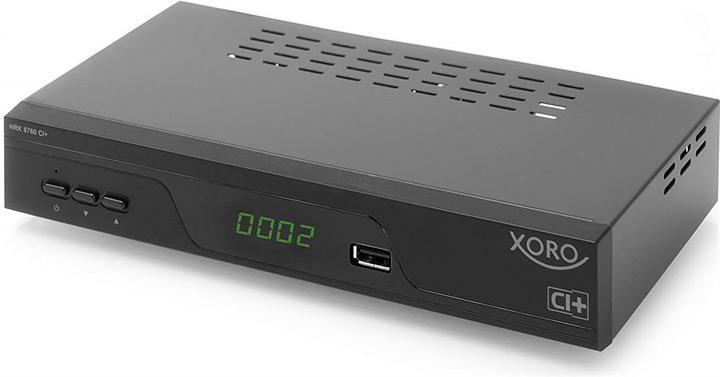Actual product image Xoro HRK 8760 (DVB-C, CI+ slot)