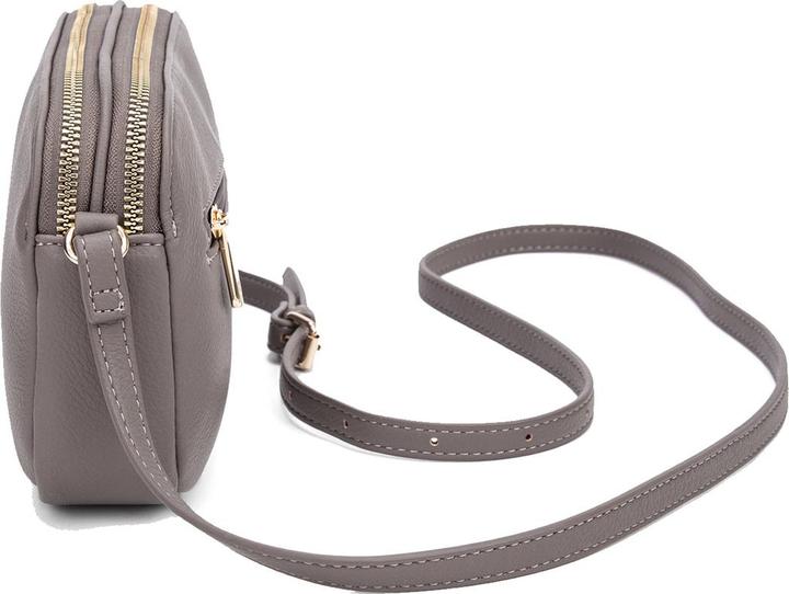 Produktbild David Jones **Damen Umhängetasche - Modell Erisma Lux - Pu Vegan Leder** - 21.0 X 13.0 X 5.0 Cm