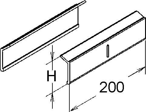 Actual product image Niedax GRP butt connectors (20 cm)