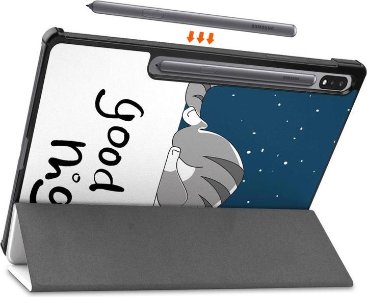 Produktbild Cover-Discount Galaxy Tab S9 - Tri-fold Smart Case Good Night (Samsung Galaxy Tab S9)